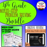 Multi Step Problem Solving Bundle 4th Grade - Problem Solv