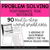 Multi-Step Problem Solving Performance Task {Notebook}