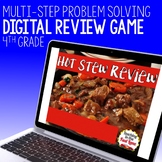 Multi-Step Problem Solving Review Game - Hot Stew Review