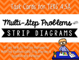 Multi-Step Problems with Strip Diagrams & Equations Match-