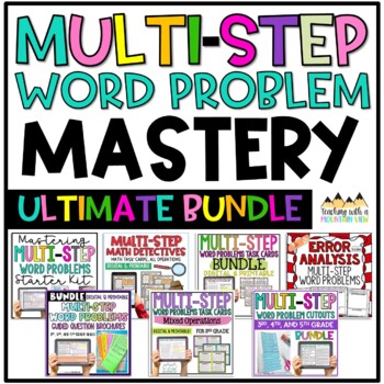 Preview of Multi-Step Word Problem Activities
