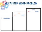 Multi-Step Word Problem Activity