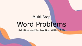 Preview of Multi Step Word Problems