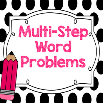 Preview of Multi Step Word Problems Freebie!