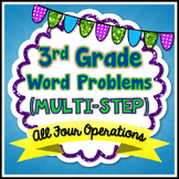 Multi-Step Word Problems - 3rd Grade