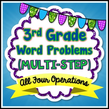 Preview of Multi-Step Word/Story Problems - 3rd Grade CCSS