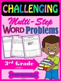 Challenging Word Problems - 3rd Grade - Multi-Step - Commo