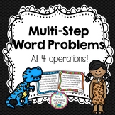 Multi-Step Word Problems: All 4 Operations