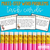 Multi-Step Word Problems Task Cards