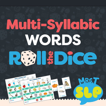 Preview of MultiSyllabic Words: Roll-the-Dice Games