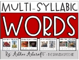 Multi-Syllabic Words - FOOD Category / English Only
