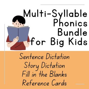 Preview of Multi-Syllable Phonics Bundle for Upper Elementary Students