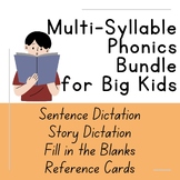 Multi-Syllable Phonics Bundle for Upper Elementary Students