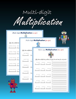 Preview of Multi-digit Multiplication - Word Name and Expanded Form
