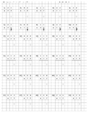Multi-digit Multiplication (on graph paper for neatness)