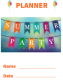 Multi-purpose Math "Party Planner" Packet