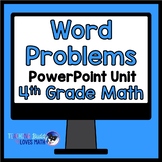 Multi-Step Word Problems Math Unit 4th Grade Distance Learning