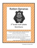 Multi-syllable word game Rotten Bananas