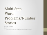 MultiStep Multiplication PowerPoint - GoMath Chapter 2