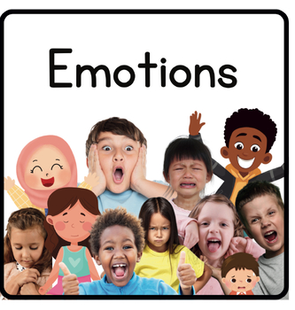 Preview of Multicultural EMOTION Cards - Pre-K, K, Autism