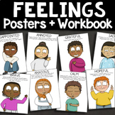 Multicultural Feelings Posters, Emotion Chart & SEL Activi