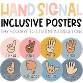 Multicultural Hand Signal Posters | Classroom Management