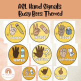 Multicultural Hand Signals* Busy Bees Theme- Honey Bees, C