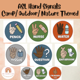 Multicultural Hand Signals* Camp Theme- Outdoor Theme, Cla
