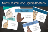 Multicultural Hand Signals Posters