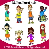 Multicultural Kids Clip Art | Clipart Commercial Use