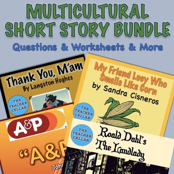 Preview of Multicultural Short Story Bundle #3: African American, Hispanic, British & More