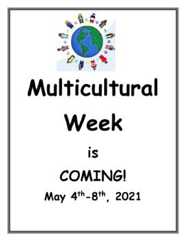 Preview of Multicultural Week Committee Packet (Editable)