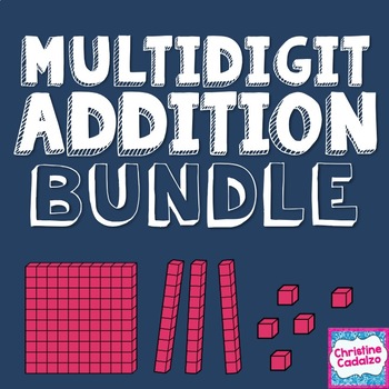 Preview of Multidigit Addition Bundle