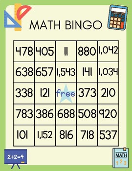 Multidigit Addition and Subtraction with Regrouping Bingo by Abigail ...