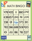 Multidigit Addition and Subtraction with Regrouping Bingo