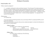 Multigenre Presentation -- Get to Know You w/Student Examples