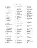 Multigenre Resarch Paper List of Possible Genres