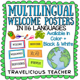 Multilingual Welcome Signs - 116 Languages - Welcome in Di