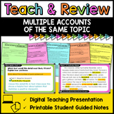 Multiple Accounts of the Same Topic Teaching Slides and Pr