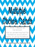 Multiple Choice Answer Cards