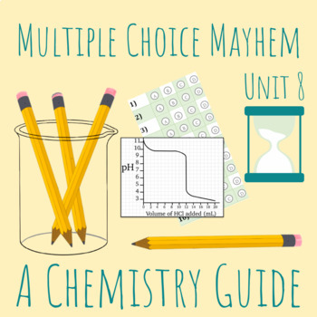 Preview of Multiple Choice Mayhem Corresponding with AP® Chemistry Unit 8