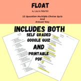 SSYRA 2020-2021 Multiple Choice Quiz for Float by Laura Martin