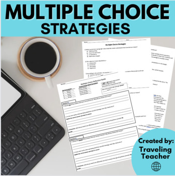 Preview of Multiple Choice Strategies: ELA Test Prep, Reading Passages + Skills