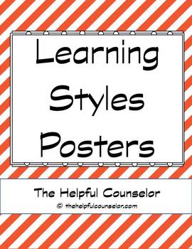 Preview of Study Skills: Multiple Intelligence - Learning Styles Posters