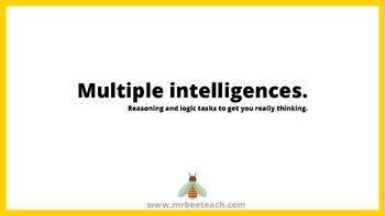 Preview of Multiple Intelligences