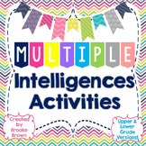 Multiple Intelligences Activities {Upper & Lower Grade Versions}