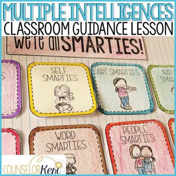 Preview of Multiple Intelligences Activity: School Counseling Classroom Guidance Lesson
