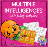 Multiple Intelligences Sorting Cards