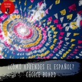 Multiple Intelligences: Spanish Choice Board | Distance Learning