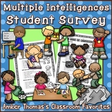 Multiple Intelligences Student Interest Survey